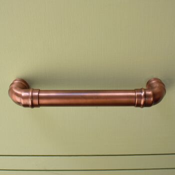 Aged Vintage Copper Pull, 3 of 4