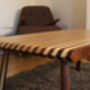 Large Humbug Coffee Table Handcrafted Ash And Walnut, thumbnail 4 of 5