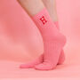 Personalised Varsity Initial Socks, thumbnail 2 of 2
