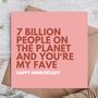 Anniversary Card | Cute Card For Husband / Wife, thumbnail 1 of 3