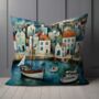 Harbour Hues Hand Made Poly Linen Cushions, thumbnail 6 of 9