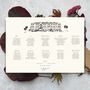 Bespoke Hand Illustrated Venue Table Plan, thumbnail 2 of 3