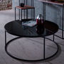 Modern Circular Glass Coffee Table, thumbnail 1 of 2
