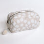 Quilted Washbag Scallop, thumbnail 1 of 7