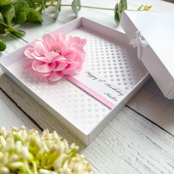 Boxed 18th Birthday Card. Luxury Handmade Design Any Age, 3 of 6
