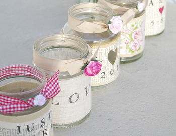 Personalised Recycled Jam Jar Candle Holders, 2 of 5