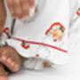 Personalised Matching Family Christmas Santa Print Pyjamas, thumbnail 12 of 12