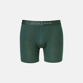 Men's 'Forest Berry' Four Pack Bamboo Trunks, 5 of 8