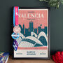 Personalised Valencia Marathon Print, Unframed, thumbnail 1 of 4