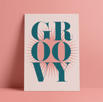 'Groovy' Print, 5 of 7