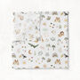 Luxury Boho Safari Animals Organic Bamboo Muslin Swaddle, thumbnail 3 of 3