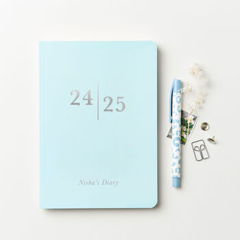 Personalised Analogue 2024/25 Mid Year Diary, 2 of 8