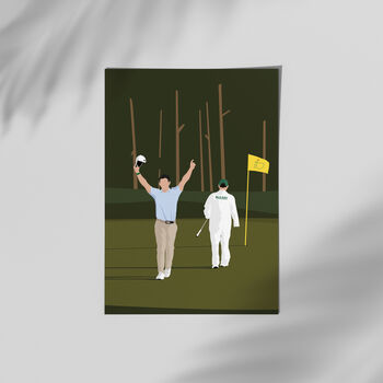 Rory Mc Ilroy Masters 2026 Print, 2 of 4