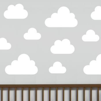 Cloud Wall Stickers, 4 of 12