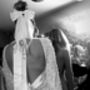 Personalised Bridal Oversized White Silk Bow With Initial Letter Embellishment, thumbnail 3 of 3