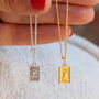 18 Ct Gold Plated Or Sterling Silver Initial Necklace, thumbnail 1 of 6