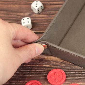 Let's Roll Dice Rolling Snap Up Table Top Gaming Tray, 3 of 5