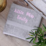 Personalised Master / Little Miss Children's Towel, thumbnail 2 of 6