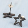 Star Stud Earrings Celestial Jewellery Gift, thumbnail 3 of 9