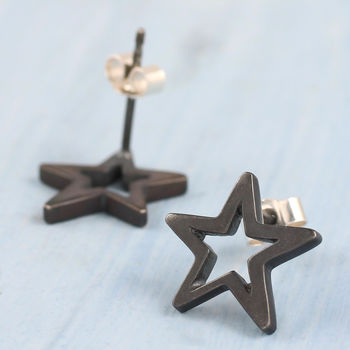 Star Stud Earrings Celestial Jewellery Gift, 3 of 9