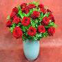 18 Red Rose I Love You Fresh Flower Bouquet, thumbnail 2 of 7