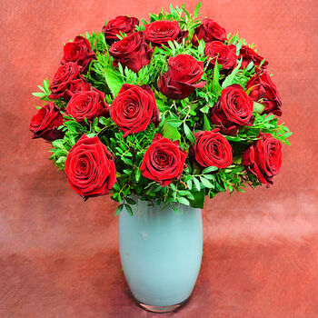18 Red Rose I Love You Fresh Flower Bouquet, 2 of 7