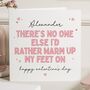 Personalised Funny Valentines Card Boyfriend Husband, thumbnail 1 of 7