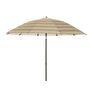 Nautical Stripe Parasol In Blush And Sand, thumbnail 1 of 2