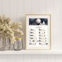 2024 Lunar Moon Phases Meteor Showers Planner Calendar, thumbnail 3 of 3
