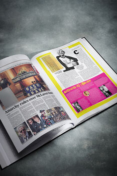 History Of Punk Music Personalised Gift Deluxe History Book Music Fan Gift, 4 of 10