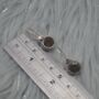 Smoky Quartz Earrings: Brown Gemstone Jewelry, thumbnail 3 of 6