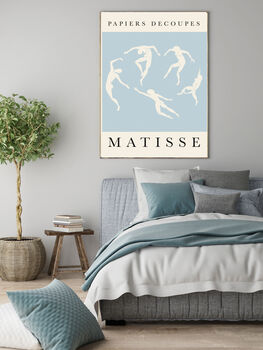 Matisse Blue Set Of Two Art Prints, 4 of 4