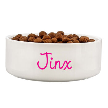 Personalised Name Dog Or Cat Bowl, 4 of 12