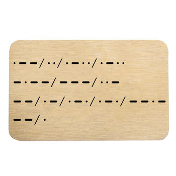 'Will You Marry Me' Morse Code Marriage Proposal Card, 9 of 10