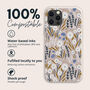 Wild Flowers Eco Friendly, Biodegradable Phone Case, thumbnail 2 of 7