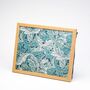 William Morris Acanthus Teal Fabric Cushioned Lap Tray, thumbnail 6 of 6