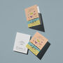 Beach Yoga Greeting Card | Wellness And Mindfulness Birthday Card, thumbnail 4 of 6