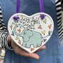 Personalised Hanging Heart, thumbnail 3 of 6