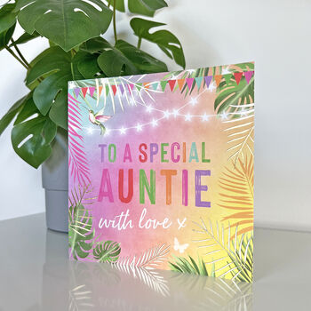 Festival Special Auntie Card, 2 of 2