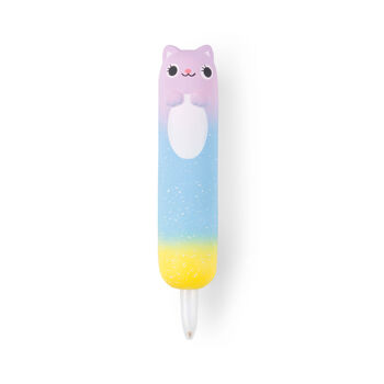 Squishy Rainbow Cat Novelty Pen, 2 of 3