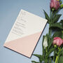 Mnmlst Colour Block Wedding And Event Invitation Cards, thumbnail 12 of 12