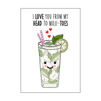 Funny Mojito Card For Partner, 2 of 2
