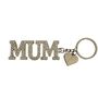 Mother’s Day Silver Diamanté “Mum” Bag Keyring, thumbnail 1 of 3