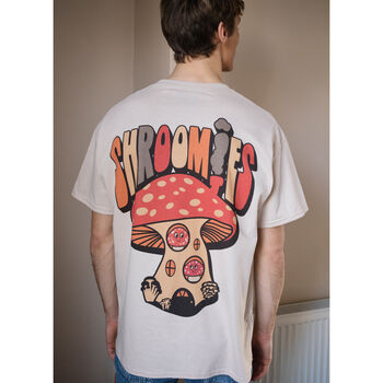 Shroomies Men's Slogan T Shirt, 3 of 5