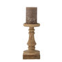 Noore Wooden Candle Stick, thumbnail 2 of 4