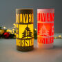Personalised First Christmas Lantern Decoration 2021, thumbnail 1 of 4