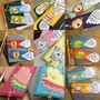 Personalised Happy Cat Name Bookmark For Children, thumbnail 7 of 7
