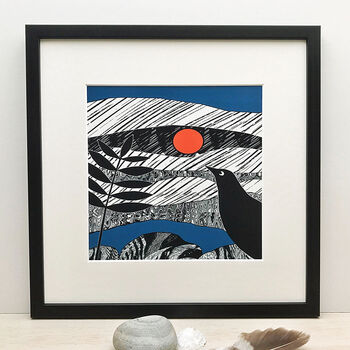 'Blackbird' Fine Art Giclee Print, 2 of 3
