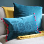 Personalised Made In Year Velvet Cushion, thumbnail 5 of 9