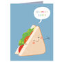 Mini Sandwich Greetings Card, thumbnail 2 of 4
